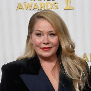 La maladie ne l'a pas empêchée de se rendre aux SAG Awards.
Christina Applegate et sa fille Sadie Grace LeNoble - 29e cérémonie des Screen Actors Guild Awards au Fairmont Century Plaza de Los Angeles. @ Sthanlee B. Mirador/SPUS/ABACAPRESS.COM