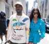 Kim Kardashian et Kanye West à la Fashion Week de Paris.