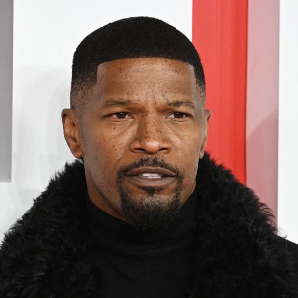L'état de santé de Jamie Foxx est toujours inquiétant.
Jamie Foxx - Première européenne du film "Creed III" au Cineworld Leicester Square à Londres.