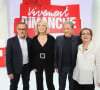 Emmanuel Chaunu et Marie-Paule Belle étaient eux aussi présents.
Exclusif - Emmanuel Chaunu, Amanda Lear, Michel Drucker et Marie-Paule Belle - Enregistrement de l'émission "Vivement Dimanche", présentée par M.Drucker et diffusée le 18 février sur France 3 © Guillaume Gaffiot / Bestimage