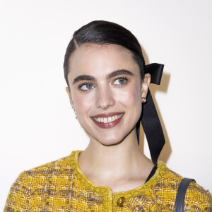 Enfin, Margaret Qualley était radieuse, tout comme d'autres "filles de". 
Margaret Qualley - Photocall du défilé de mode Femmes prêt-à-porter automne-hiver 2024/2025 "Chanel" lors de la fashion week de Paris le 5 mars 2024. © Olivier Borde / Bestimage 