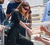 Mais alors que le premier jour de ces festivités contestées s'achevait, une pluie torrentielle s'est abattue sur la Cité des Doges.
La reine Rania de Jordanie arrive à Venise pour assister au mariage de Jeff Bezos et Lauren Sanchez (26 - 28 juin 2025), le 26 juin 2025.
Backgrid USA / Bestimage